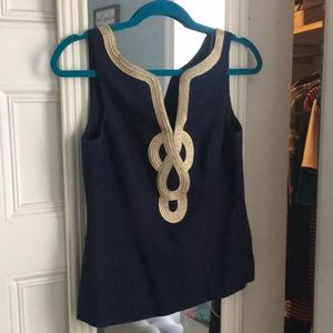 Lilly Pulitzer size 2 formal shirt